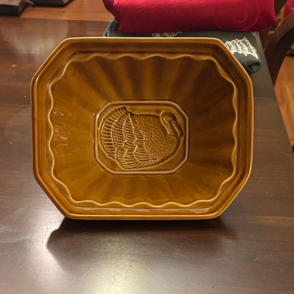 Rustic Turkey Design Ceramic Dish - Picture 4 of 4